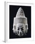 Head of Three-Headed Deity in Stoneware-null-Framed Giclee Print