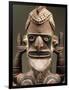 Head of Uli, Wood Carving, Height 150 Cm, New Ireland, Papua New Guinea, 18th-19th Century, Detail-null-Framed Giclee Print