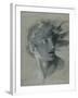 Head of Vengeance, C.1804-Pierre-Paul Prud'hon-Framed Giclee Print