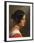 Head of Woman by Friedrich Von Amerling-null-Framed Giclee Print