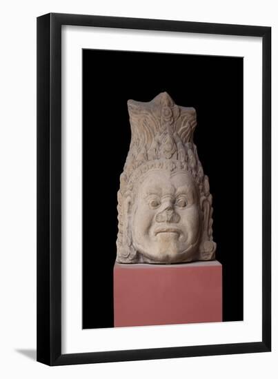 Head of Yaksa-null-Framed Giclee Print