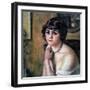 Head of Young Girl, 1909-Charles Guerin-Framed Giclee Print