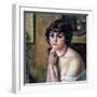 Head of Young Girl, 1909-Charles Guerin-Framed Giclee Print