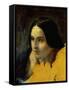 Head of Young Woman-Giuseppe Sogni-Framed Stretched Canvas