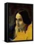 Head of Young Woman-Giuseppe Sogni-Framed Stretched Canvas