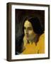 Head of Young Woman-Giuseppe Sogni-Framed Giclee Print