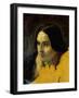 Head of Young Woman-Giuseppe Sogni-Framed Giclee Print