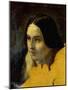 Head of Young Woman-Giuseppe Sogni-Mounted Giclee Print