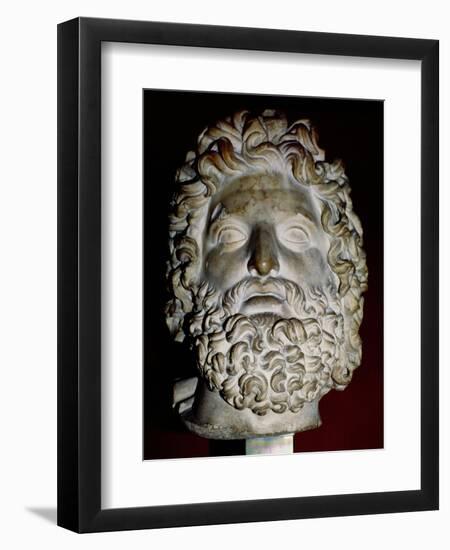 Head of Zeus-null-Framed Giclee Print