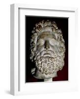 Head of Zeus-null-Framed Giclee Print