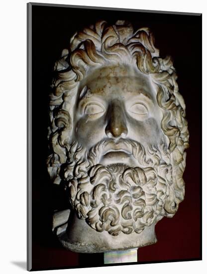 Head of Zeus-null-Mounted Giclee Print