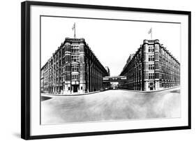 Head Office and Works of Joseph Lucas, Great King Street, Birmingham, West Midlands, 1961-Michael Walters-Framed Photographic Print