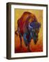 Head On-Marion Rose-Framed Giclee Print