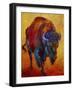 Head On-Marion Rose-Framed Giclee Print