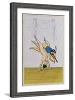 Head over Heels, Published 1835, Reprinted in 1908-Peter Fendi-Framed Giclee Print