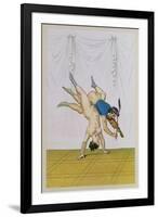 Head over Heels, Published 1835, Reprinted in 1908-Peter Fendi-Framed Giclee Print