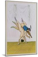 Head over Heels, Published 1835, Reprinted in 1908-Peter Fendi-Mounted Giclee Print