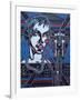 Head Phones-Abstract Graffiti-Framed Giclee Print