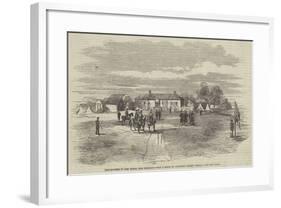 Head-Quarters of Lord Raglan, Near Balaclava-null-Framed Giclee Print