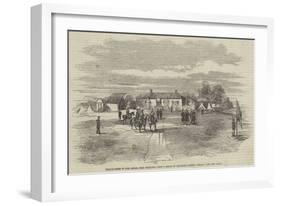 Head-Quarters of Lord Raglan, Near Balaclava-null-Framed Giclee Print