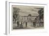 Head Quarters of the King of Prussia at Versailles-null-Framed Giclee Print