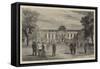 Head Quarters of the King of Prussia at Versailles-null-Framed Stretched Canvas