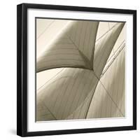 Head Sails of a Schooner-Michael Kahn-Framed Giclee Print