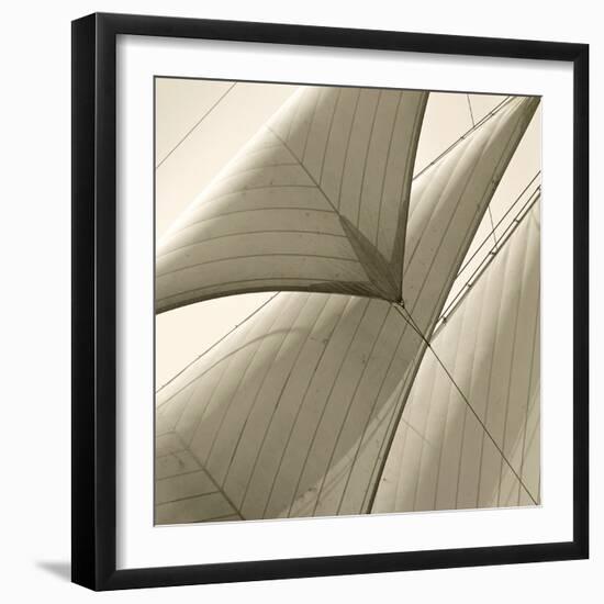 Head Sails of a Schooner-Michael Kahn-Framed Giclee Print