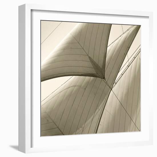 Head Sails of a Schooner-Michael Kahn-Framed Giclee Print