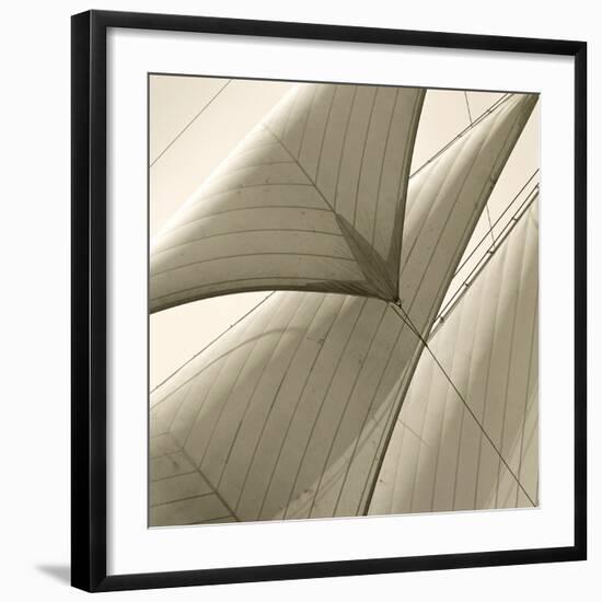 Head Sails of a Schooner-Michael Kahn-Framed Giclee Print