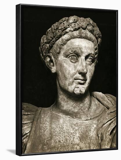 Head/Shoulders Sculpture of Constantine-null-Framed Photographic Print