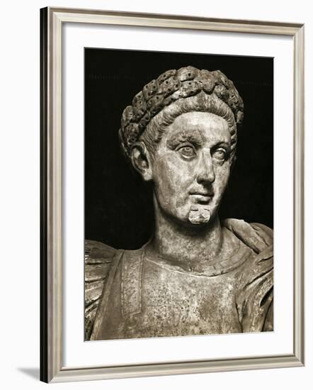 Head/Shoulders Sculpture of Constantine-null-Framed Photographic Print