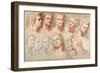 Head Studies-Artus I Quellinus-Framed Giclee Print