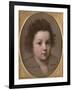 Head Study of a Boy-Charles Le Brun-Framed Giclee Print