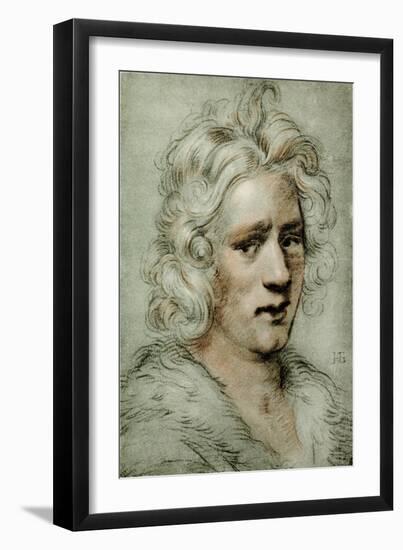 Head Study of a Young Man-Hendrik Goltzius-Framed Giclee Print