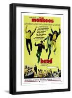 Head, The Monkees-null-Framed Art Print