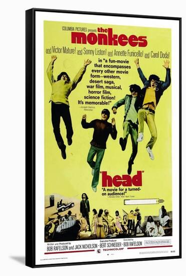 Head, The Monkees-null-Framed Stretched Canvas