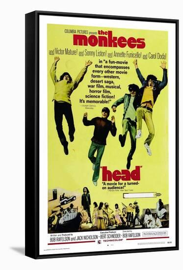 Head, The Monkees-null-Framed Stretched Canvas