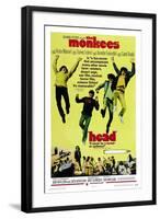 Head, The Monkees-null-Framed Art Print