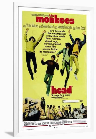 Head, The Monkees-null-Framed Art Print