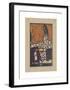 Head Waiter in Cafe-Ernst Ludwig Kirchner-Framed Premium Giclee Print