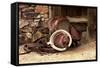 Head Wrangelrs Saddle-Amanda Lee Smith-Framed Stretched Canvas