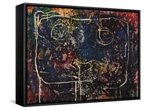 Head-Guido Biasi-Framed Stretched Canvas