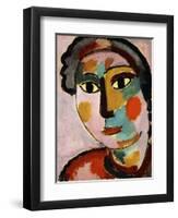 Head-Alexej Von Jawlensky-Framed Giclee Print