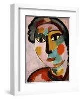 Head-Alexej Von Jawlensky-Framed Giclee Print