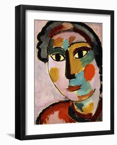 Head-Alexej Von Jawlensky-Framed Giclee Print