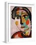 Head-Alexej Von Jawlensky-Framed Giclee Print