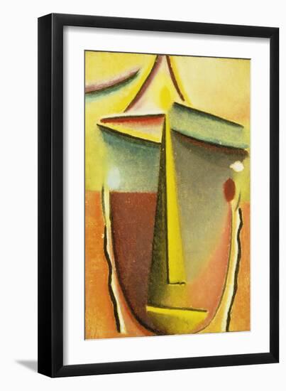 Head-Alexej Von Jawlensky-Framed Giclee Print