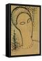 Head-Amedeo Modigliani-Framed Stretched Canvas