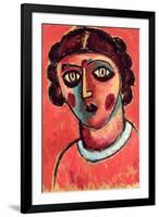 Head-Alexej Von Jawlensky-Framed Giclee Print